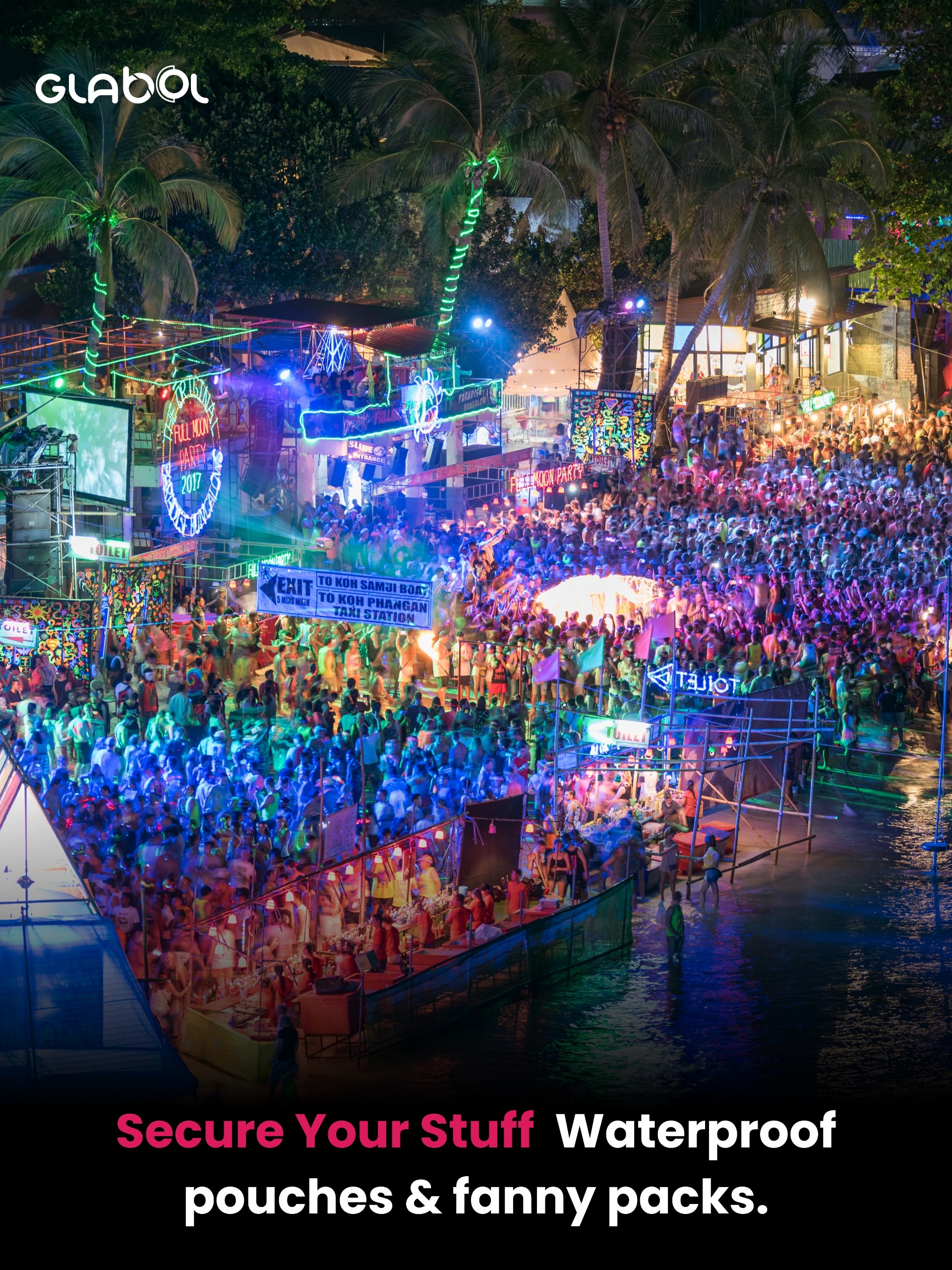 🌕 Thailand Full Moon: Neon Nights & Island Vibes
